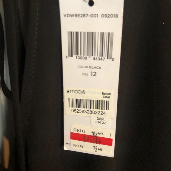 BCBG Black Romper - Picture 5 of 9